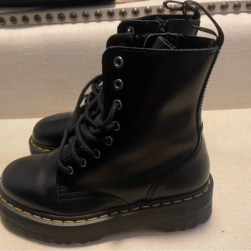 JADON BOOT SMOOTH LEATHER PLATFORMS